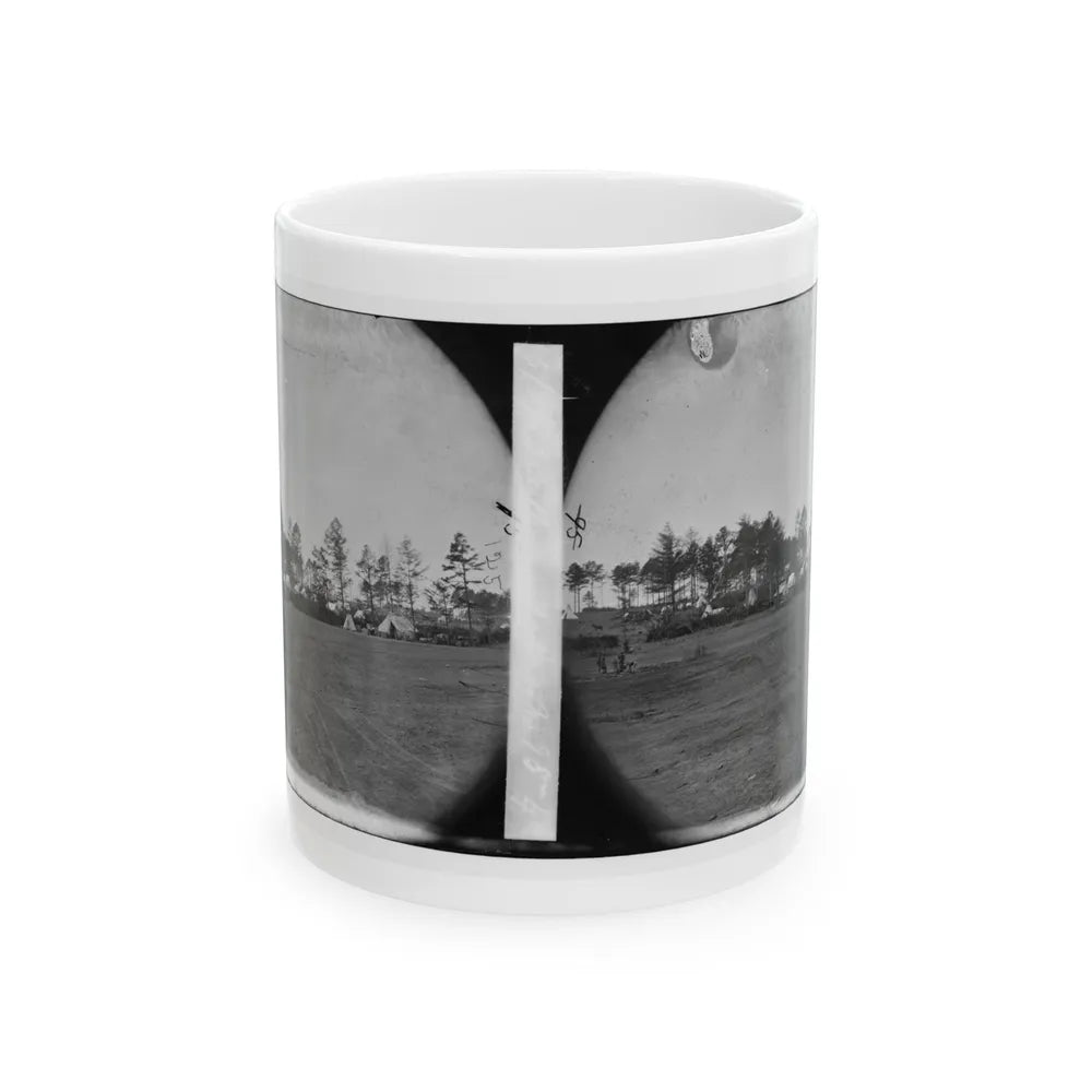 Brandy Station, Virginia. Gen. Marsena R. Patrick's Quarters Army Of The Potomac (U.S. Civil War) White Coffee Mug-11oz-Go Mug Yourself