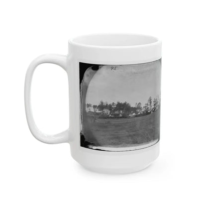 Brandy Station, Virginia. Gen. Marsena R. Patrick's Quarters Army Of The Potomac (U.S. Civil War) White Coffee Mug-Go Mug Yourself