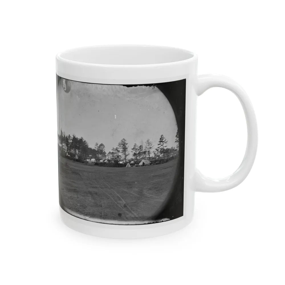 Brandy Station, Virginia. Gen. Marsena R. Patrick's Quarters Army Of The Potomac (U.S. Civil War) White Coffee Mug-Go Mug Yourself