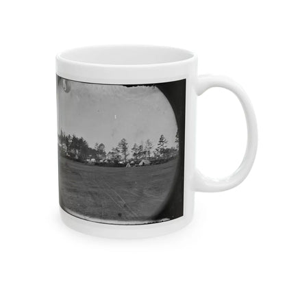 Brandy Station, Virginia. Gen. Marsena R. Patrick's Quarters Army Of The Potomac (U.S. Civil War) White Coffee Mug-Go Mug Yourself