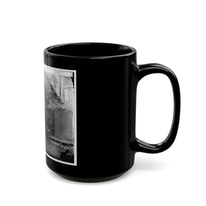 Brandy Station, Virginia. Gen. Rufus Ingalls And Group (U.S. Civil War) Black Coffee Mug-Go Mug Yourself