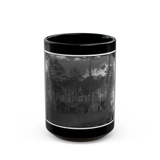 Brandy Station, Virginia. Headquarters Army Of The Potomac (Gen. Rufus Ingalls Quarters) (U.S. Civil War) Black Coffee Mug-15oz-Go Mug Yourself