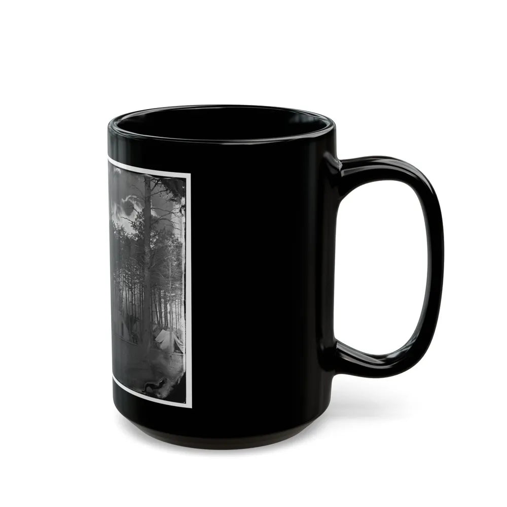 Brandy Station, Virginia. Headquarters Army Of The Potomac (Gen. Rufus Ingalls Quarters) (U.S. Civil War) Black Coffee Mug-Go Mug Yourself