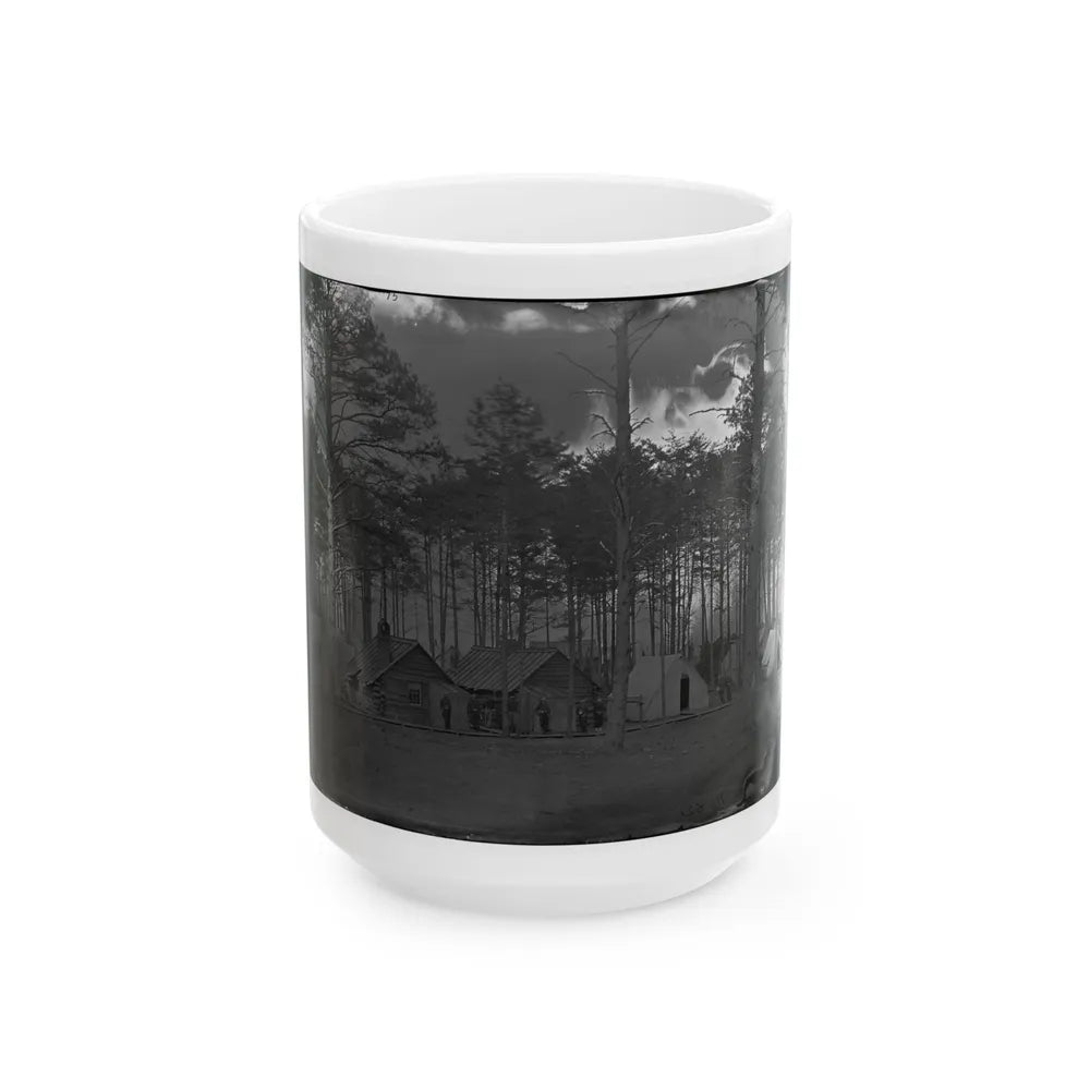 Brandy Station, Virginia. Headquarters Army Of The Potomac (Gen. Rufus Ingalls Quarters) (U.S. Civil War) White Coffee Mug-15oz-Go Mug Yourself