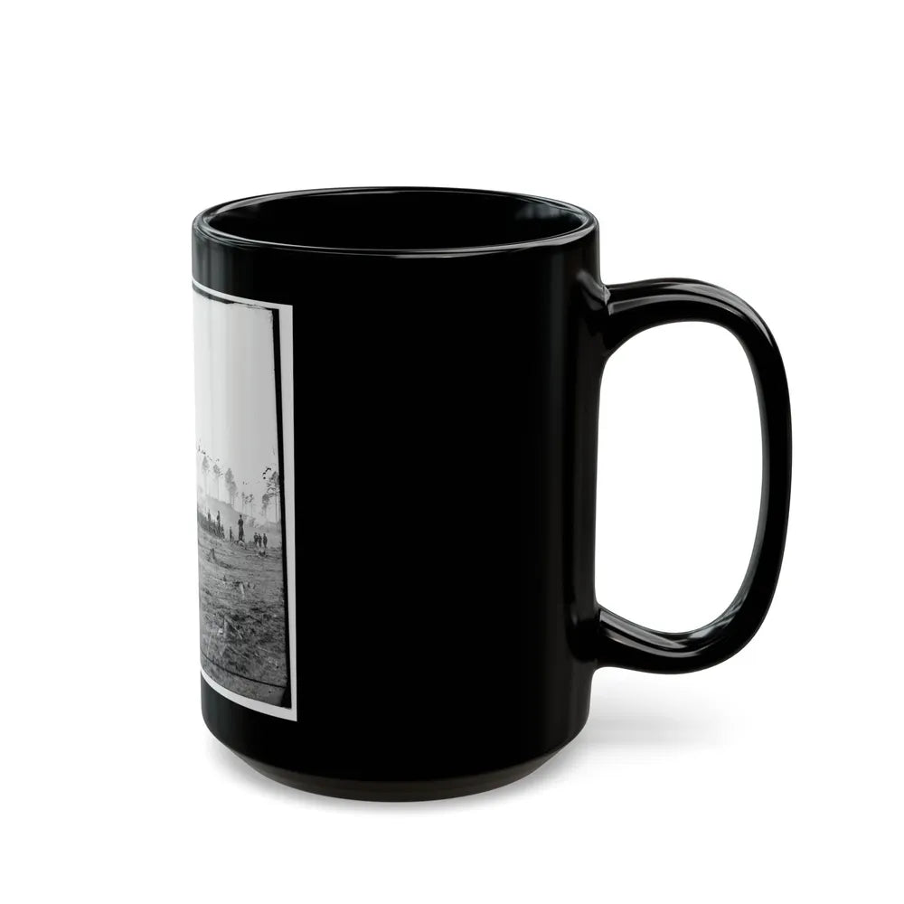 Brandy Station, Virginia. Headquarters, Army Of The Potomac. Company Of Zouaves In Foreground (U.S. Civil War) Black Coffee Mug-Go Mug Yourself