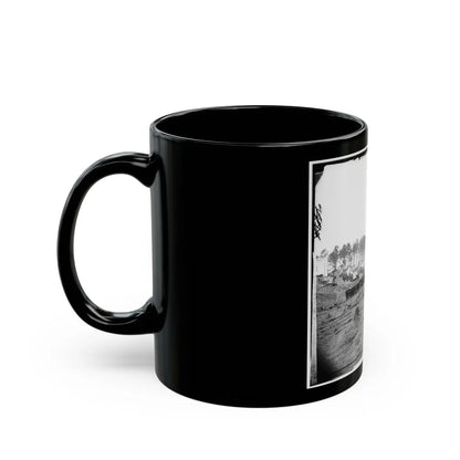 Brandy Station, Virginia. Headquarters, Army Of The Potomac. Company Of Zouaves In Foreground (U.S. Civil War) Black Coffee Mug-Go Mug Yourself