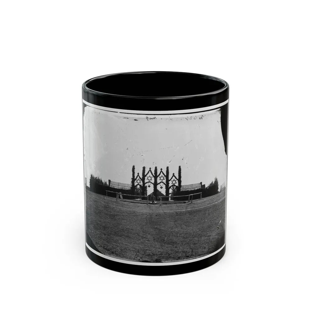 Brandy Station, Virginia. Headquarters Of Gen. John Henry Hobart Ward 001 (U.S. Civil War) Black Coffee Mug-11oz-Go Mug Yourself