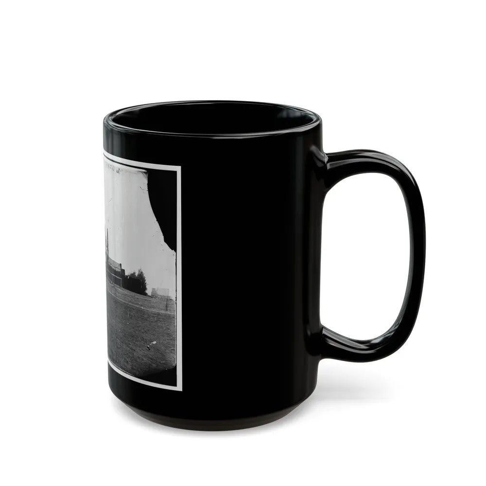 Brandy Station, Virginia. Headquarters Of Gen. John Henry Hobart Ward 001 (U.S. Civil War) Black Coffee Mug-Go Mug Yourself