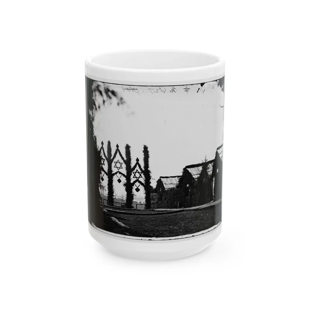 Brandy Station, Virginia. Headquarters Of Gen. John Henry Hobart Ward (U.S. Civil War) White Coffee Mug-15oz-Go Mug Yourself