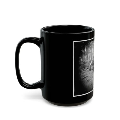 Brandy Station, Virginia. Major William Riddle And Friends. Headquarters, Army Of The Potomac (U.S. Civil War) Black Coffee Mug-Go Mug Yourself