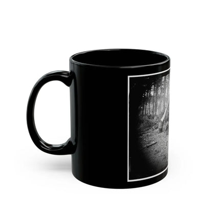 Brandy Station, Virginia. Major William Riddle And Friends. Headquarters, Army Of The Potomac (U.S. Civil War) Black Coffee Mug-Go Mug Yourself