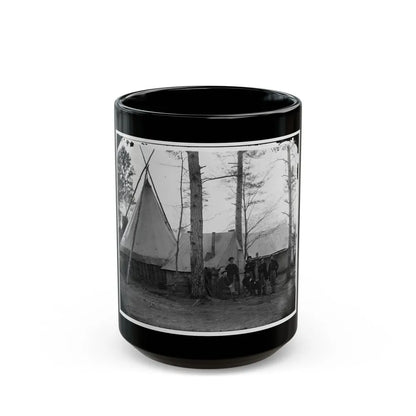 Brandy Station, Virginia. Provost Marshal Clerks, Headquarters, Army Of The Potomac (U.S. Civil War) Black Coffee Mug-15oz-Go Mug Yourself