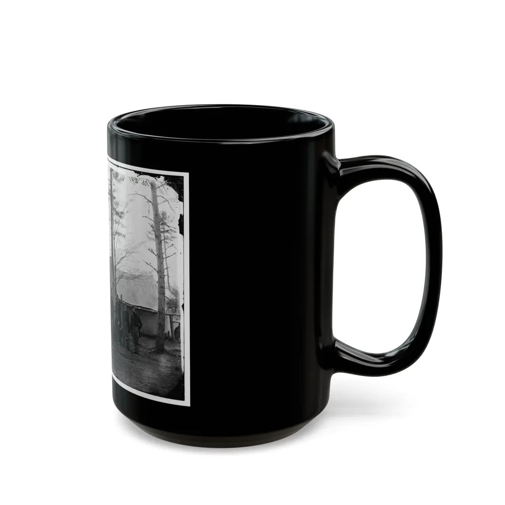 Brandy Station, Virginia. Provost Marshal Clerks, Headquarters, Army Of The Potomac (U.S. Civil War) Black Coffee Mug-Go Mug Yourself