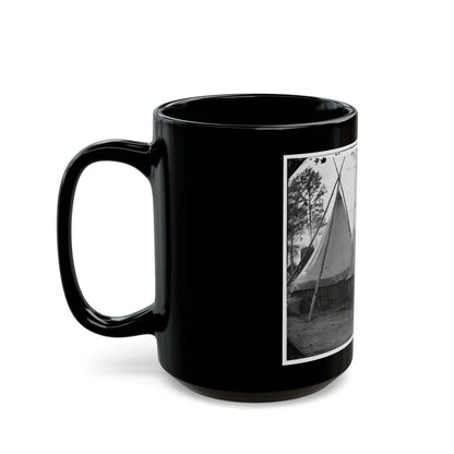 Brandy Station, Virginia. Provost Marshal Clerks, Headquarters, Army Of The Potomac (U.S. Civil War) Black Coffee Mug-Go Mug Yourself