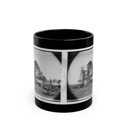 Brandy Station, Virginia. Winter Quarters Of Scouts And Guides. Army Of The Potomac (U.S. Civil War) Black Coffee Mug-11oz-Go Mug Yourself