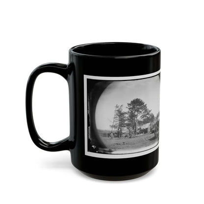 Brandy Station, Virginia. Winter Quarters Of Scouts And Guides. Army Of The Potomac (U.S. Civil War) Black Coffee Mug-Go Mug Yourself