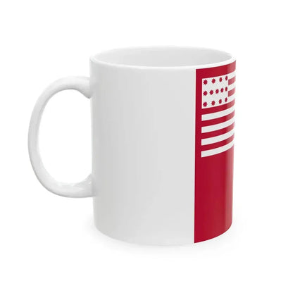 Brandywine Flag (United States) White Coffee Mug - Go Mug Yourself