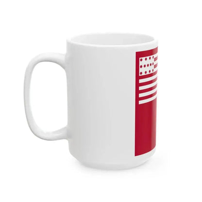 Brandywine Flag (United States) White Coffee Mug - Go Mug Yourself