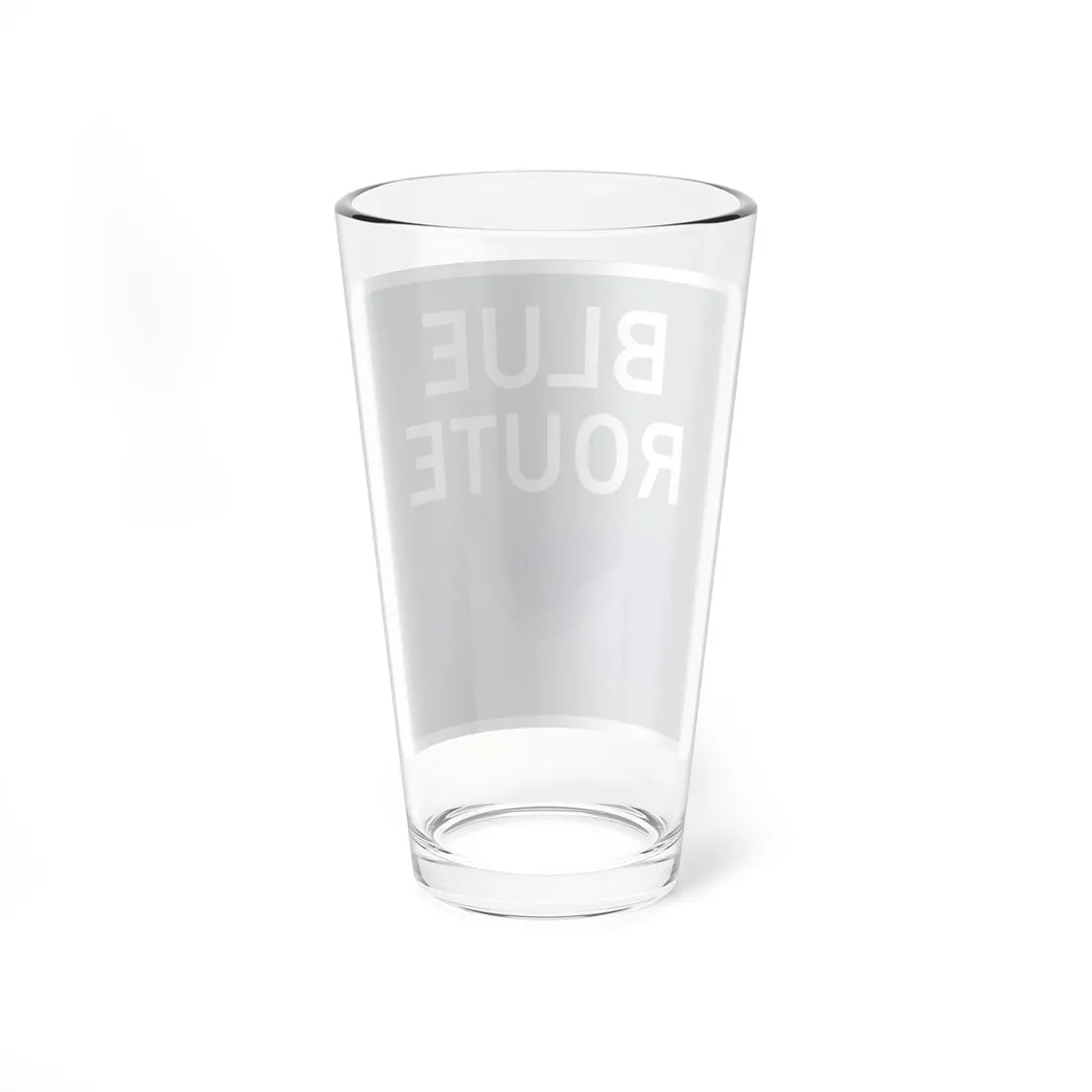 Branson Blue Route (Missouri) (Road Sign) Pint Glass 16oz - Go Mug Yourself