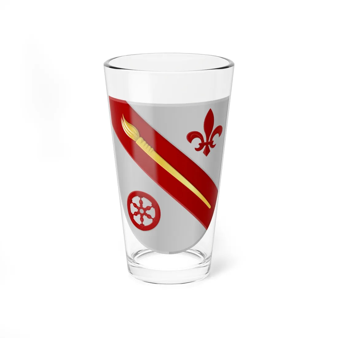 Brantgum wapen (Netherlands) (Coat of Arms) Pint Glass 16oz 16oz - Go Mug Yourself