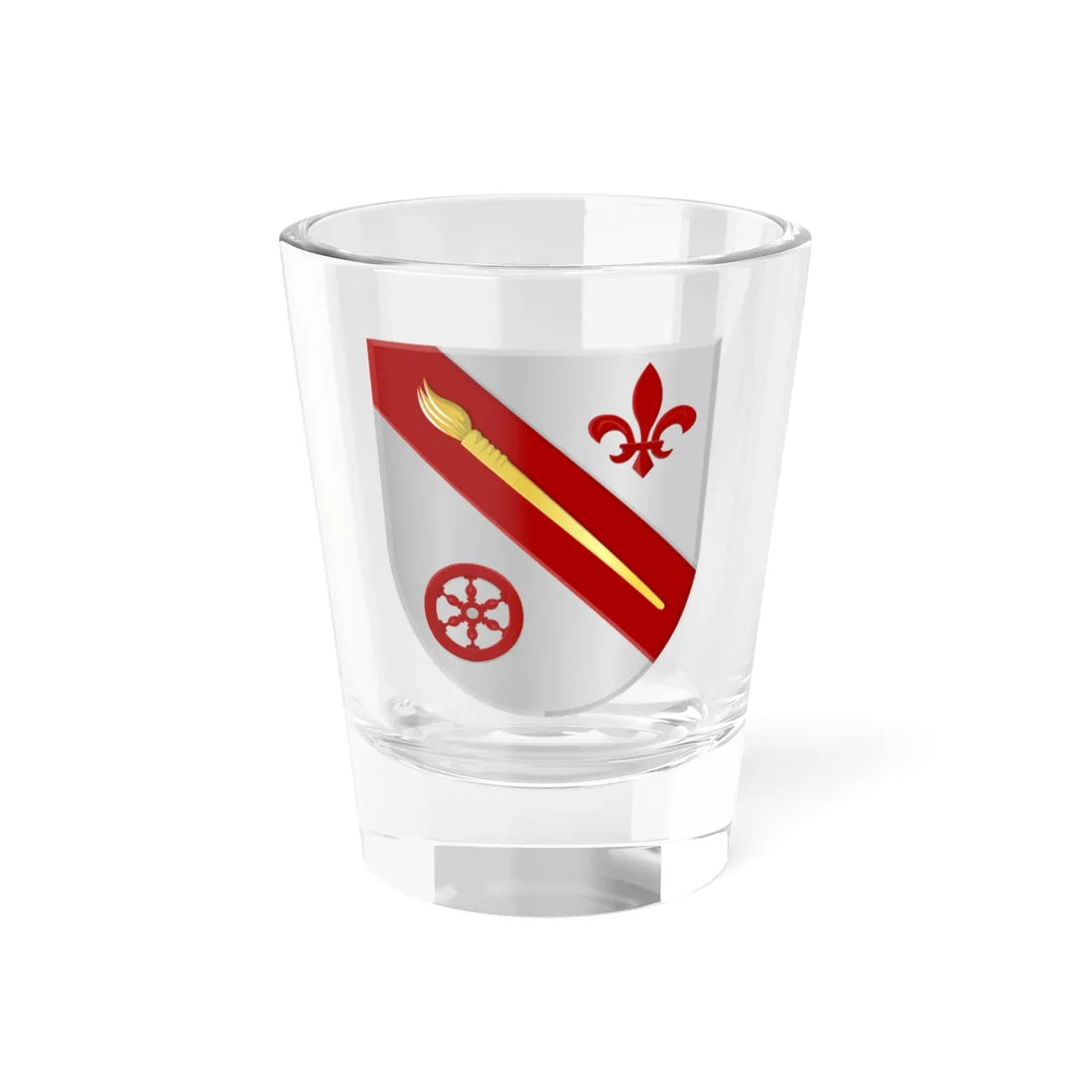 Brantgum wapen (Netherlands) (Coat of Arms) Shot Glass 1.5oz 1.5oz - Go Mug Yourself