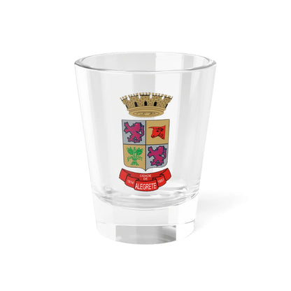 Brasao alegrete (Brazil) (Coat of Arms) Shot Glass 1.5oz 1.5oz - Go Mug Yourself