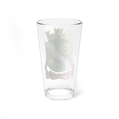 Brasao Brusque SantaCatarina Brasil (Brazil) (Coat of Arms) Pint Glass 16oz - Go Mug Yourself