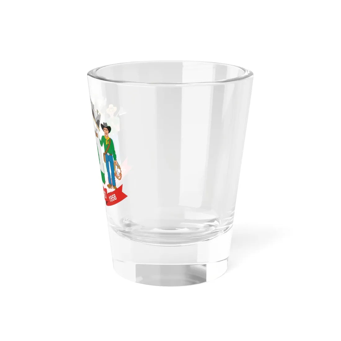Brasao Caarapo MatoGrossodoSul Brasil (Brazil) (Coat of Arms) Shot Glass 1.5oz - Go Mug Yourself