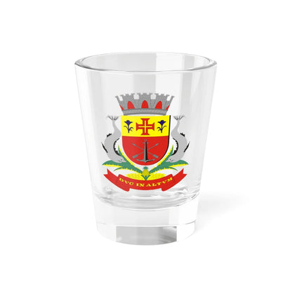 Brasao Caraguatatuba SaoPaulo Brasil (Brazil) (Coat of Arms) Shot Glass 1.5oz 1.5oz - Go Mug Yourself