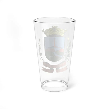Brasao Castro Parana Brasil (Brazil) (Coat of Arms) Pint Glass 16oz - Go Mug Yourself