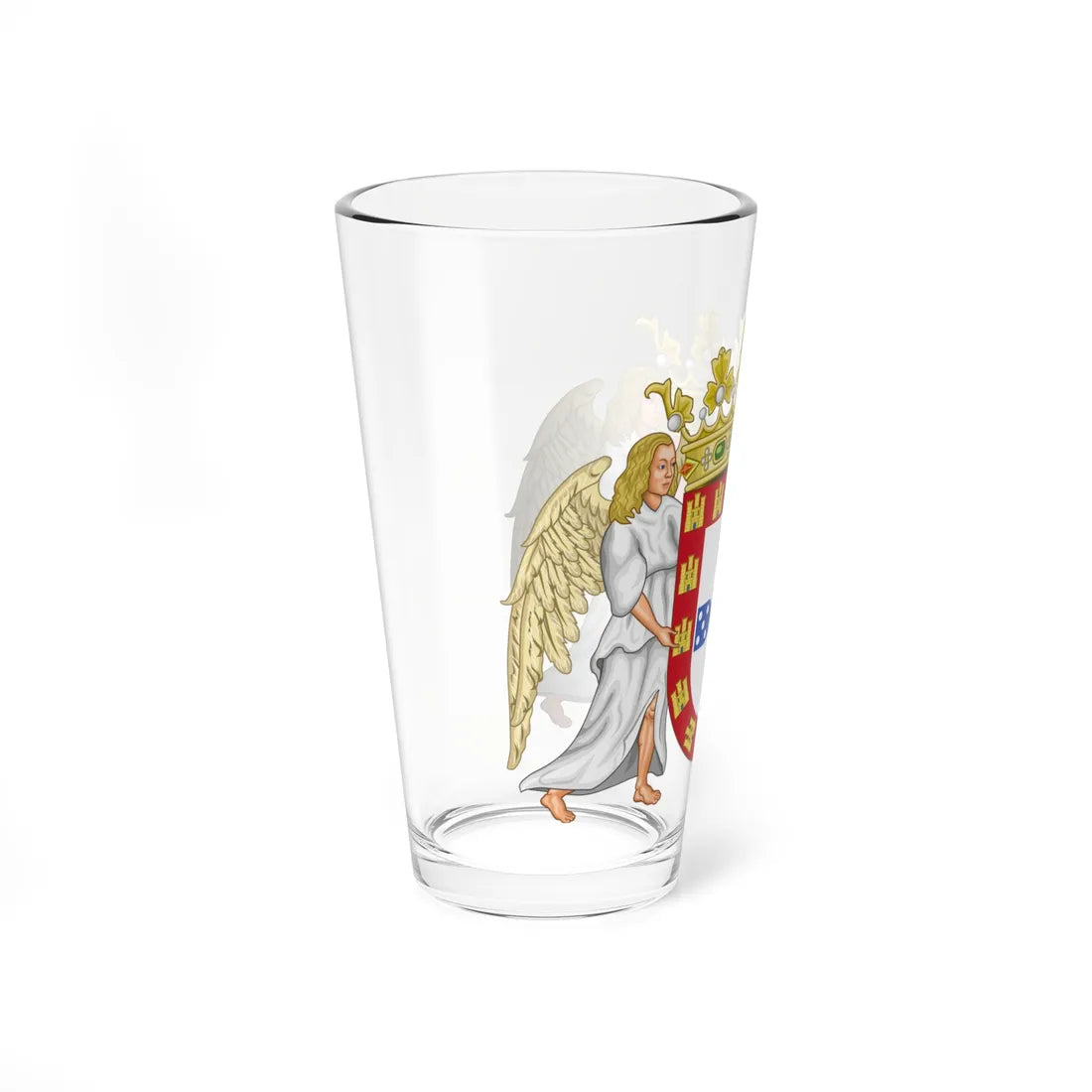 Brasao de Aviz (Portugal) (Coat of Arms) Pint Glass 16oz - Go Mug Yourself