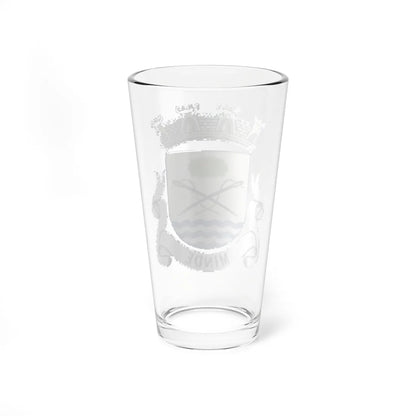 Brasao de Minde cop (Portugal) (Coat of Arms) Pint Glass 16oz - Go Mug Yourself