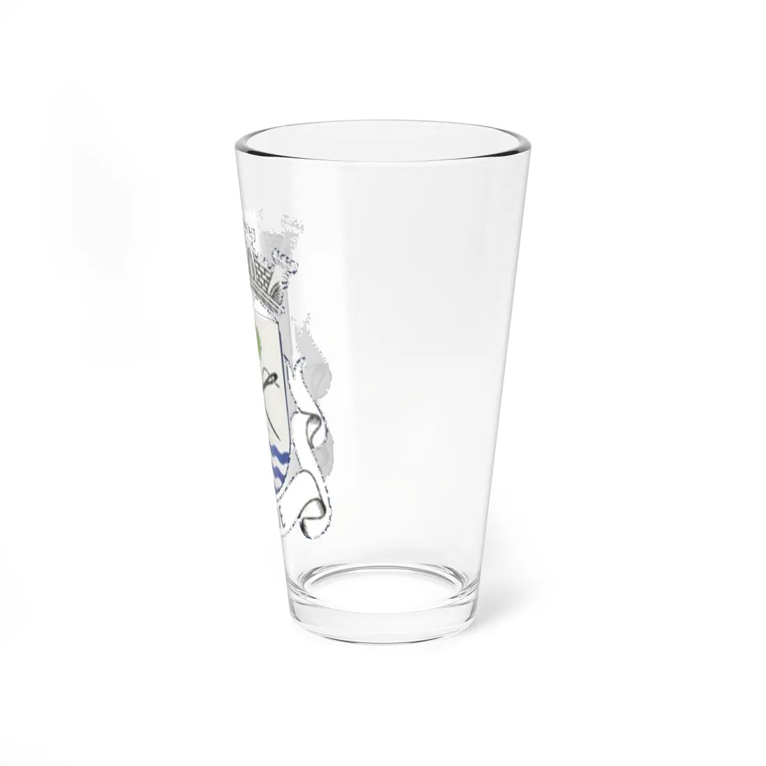 Brasao de Minde cop (Portugal) (Coat of Arms) Pint Glass 16oz - Go Mug Yourself