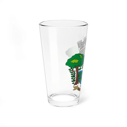 Brasao eunapolis revisado (Brazil) (Coat of Arms) Pint Glass 16oz - Go Mug Yourself