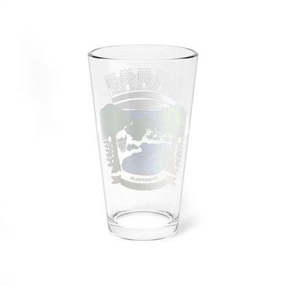 Brasao eunapolis revisado (Brazil) (Coat of Arms) Pint Glass 16oz - Go Mug Yourself