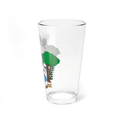 Brasao eunapolis revisado (Brazil) (Coat of Arms) Pint Glass 16oz - Go Mug Yourself