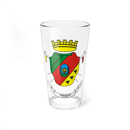 Brasao farroupilha (Brazil) (Coat of Arms) Pint Glass 16oz - Go Mug Yourself