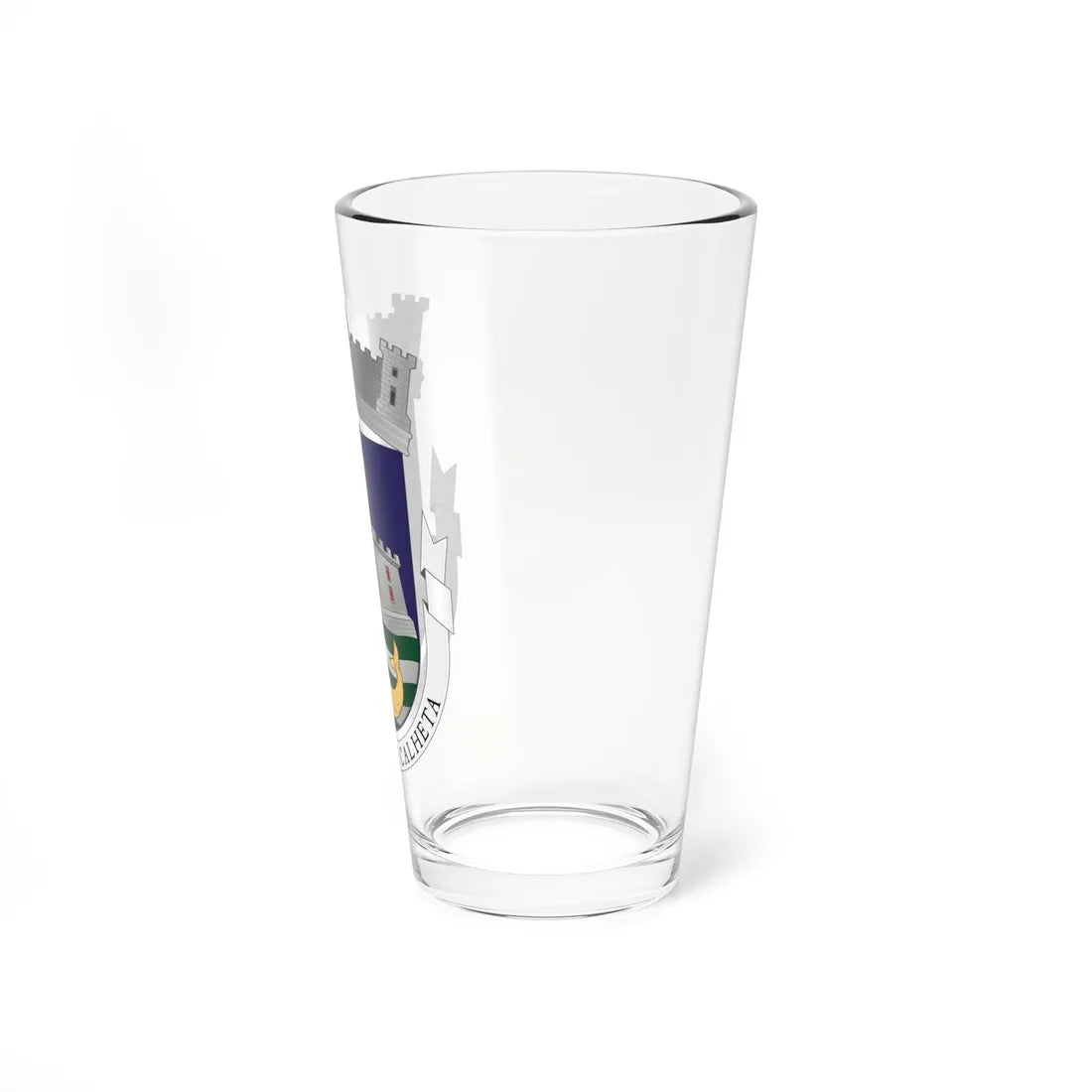 Brasao-freguesia-sao-mateus (Portugal) (Coat of Arms) Pint Glass 16oz - Go Mug Yourself