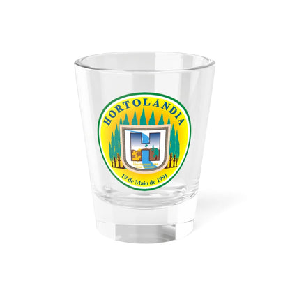 Brasao Hortolandia SaoPaulo Brasil v2 (Brazil) (Coat of Arms) Shot Glass 1.5oz 1.5oz - Go Mug Yourself