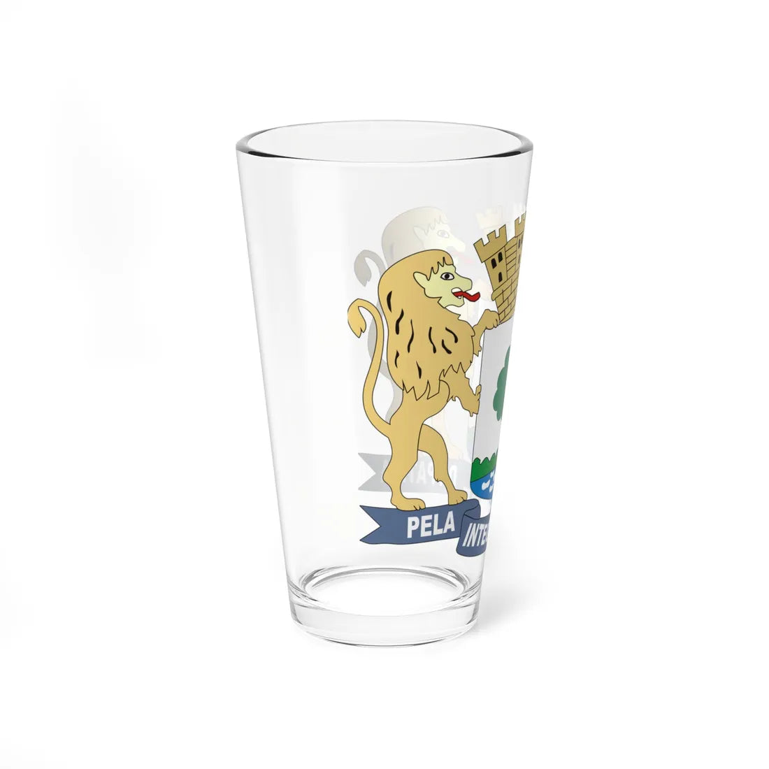 Brasao JaboataodosGuararapes Pernambuco Brasil (Brazil) (Coat of Arms) Pint Glass 16oz - Go Mug Yourself