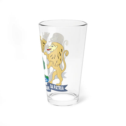 Brasao JaboataodosGuararapes Pernambuco Brasil (Brazil) (Coat of Arms) Pint Glass 16oz - Go Mug Yourself