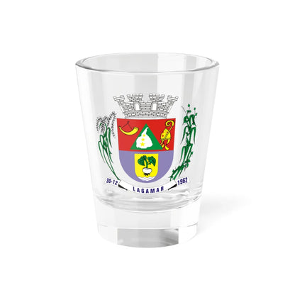 Brasao Lagamar MinasGerais Brasil (Brazil) (Coat of Arms) Shot Glass 1.5oz 1.5oz - Go Mug Yourself