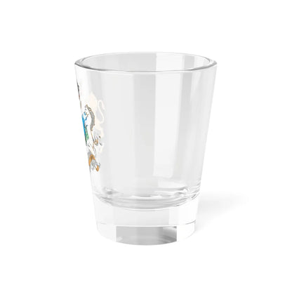 Brasao-macuco3 (Brazil) (Coat of Arms) Shot Glass 1.5oz - Go Mug Yourself