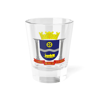 Brasao Maua SaoPaulo Brasil (Brazil) (Coat of Arms) Shot Glass 1.5oz 1.5oz - Go Mug Yourself