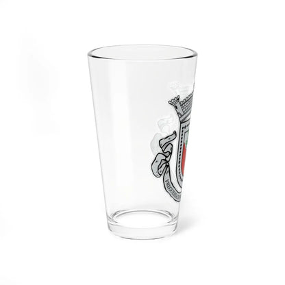 Brasao sao domingos de rana (Portugal) (Coat of Arms) Pint Glass 16oz - Go Mug Yourself