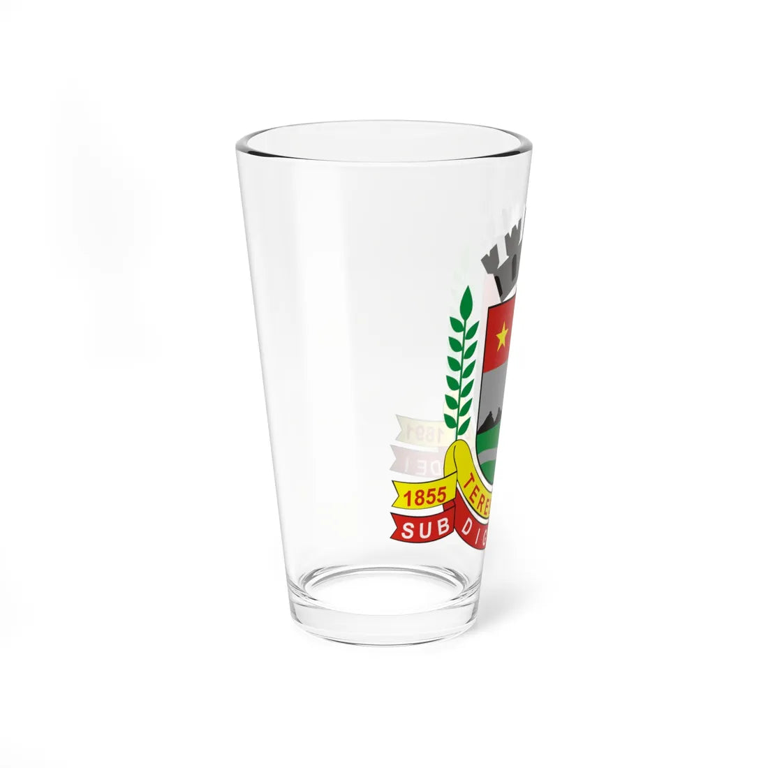 Brasao teresopolis (Brazil) (Coat of Arms) Pint Glass 16oz - Go Mug Yourself