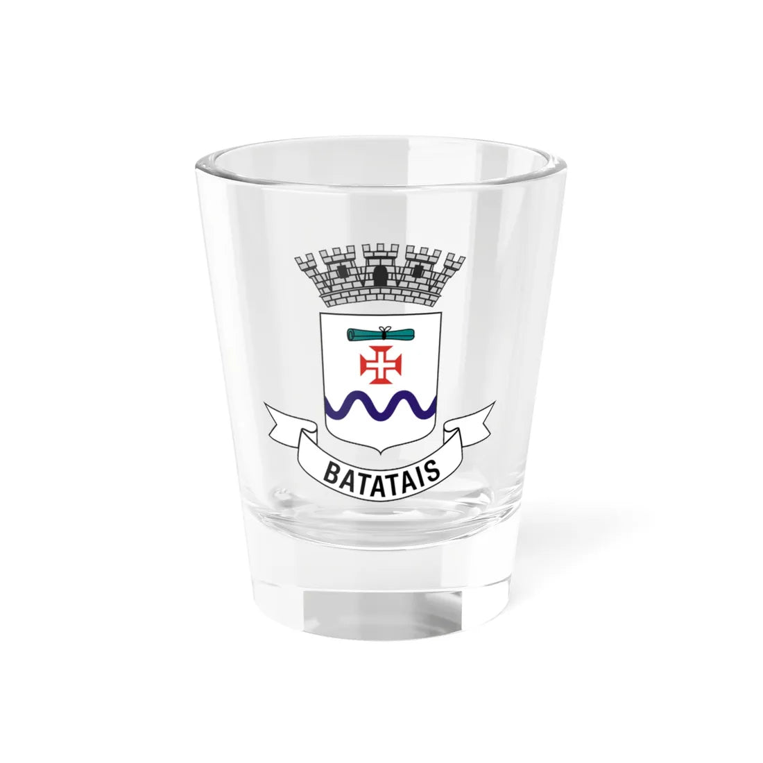 BrasaoBatatais (Brazil) (Coat of Arms) Shot Glass 1.5oz 1.5oz - Go Mug Yourself