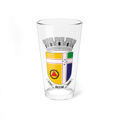 BrasaoBetim (Brazil) (Coat of Arms) Pint Glass 16oz 16oz - Go Mug Yourself