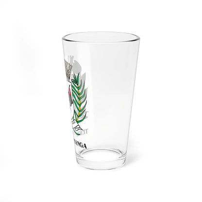 BrasaoJardinopolisSP (Brazil) (Coat of Arms) Pint Glass 16oz - Go Mug Yourself