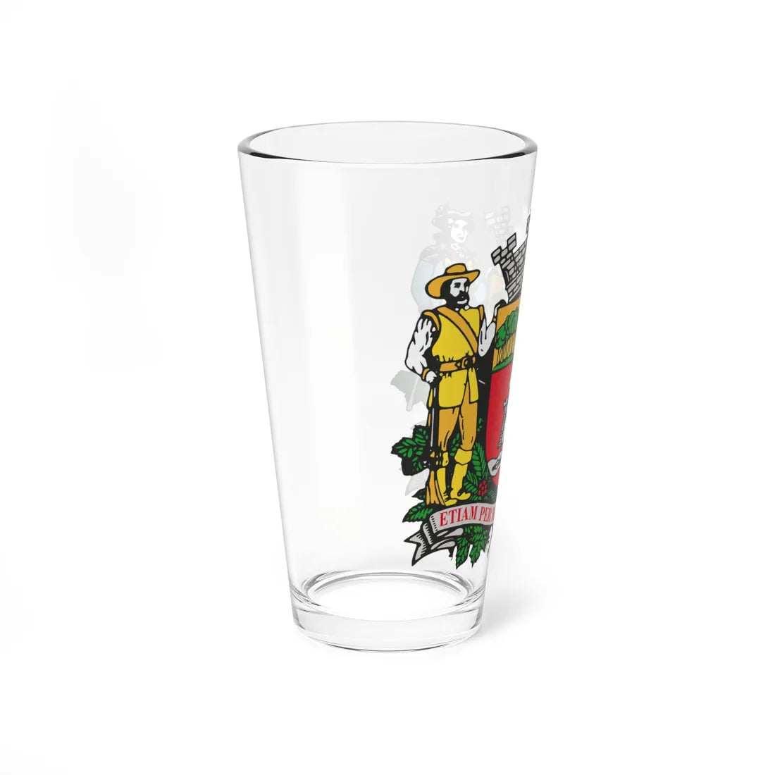 BrasaoJundiai (Brazil) (Coat of Arms) Pint Glass 16oz - Go Mug Yourself